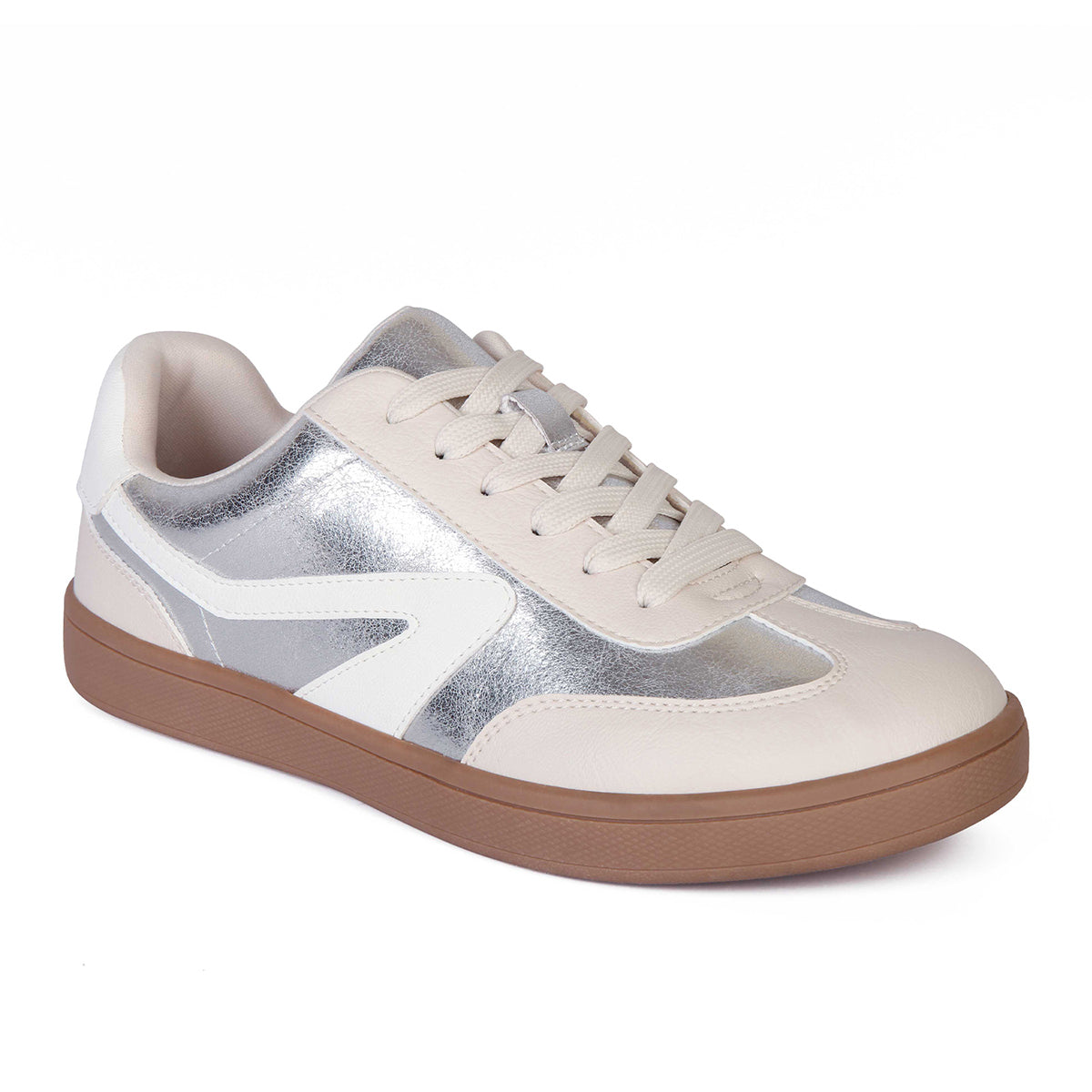 ZAPATILLA MUJER STHEF CASUAL SILVER 7980