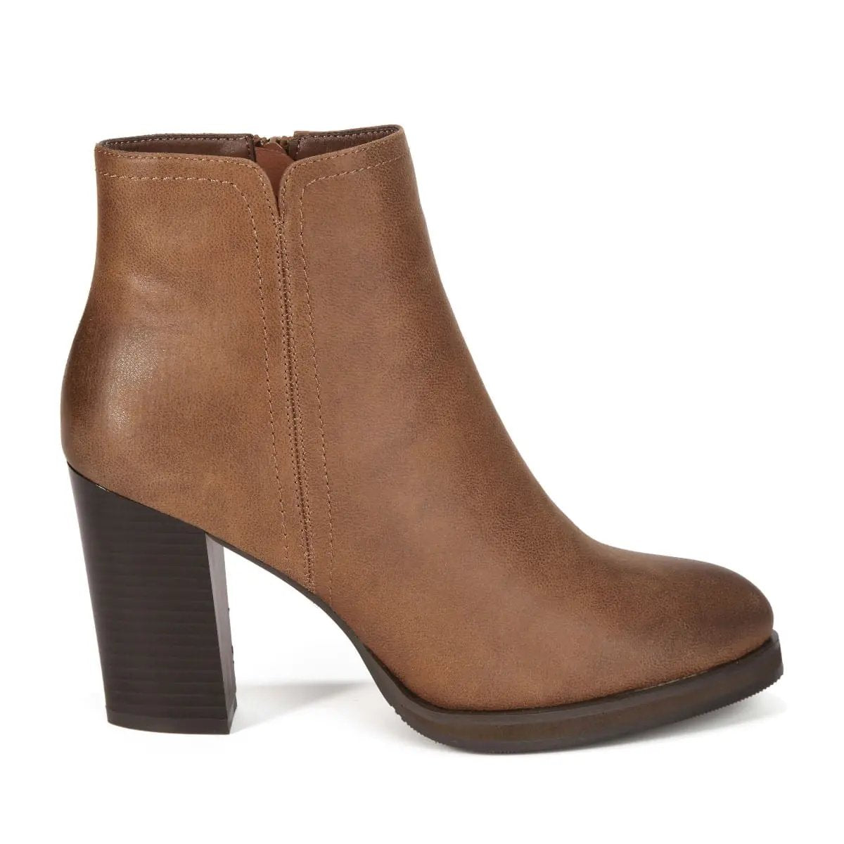 Botin Casual con taco Mujer 7651 MARRON-STHEF Sthef