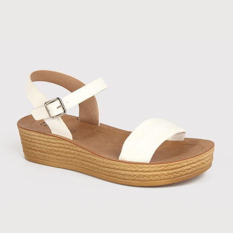 Sandalias con correa Mujer 7755 BLANCO-STHEF Sthef