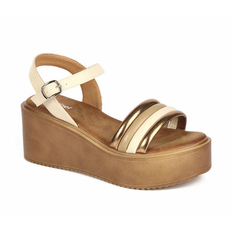 Sandalia con correa Mujer 7781 BEIGE-STHEF Sthef