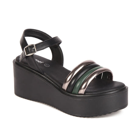 Sandalia con correa Mujer 7781 NEGRO-STHEF Sthef