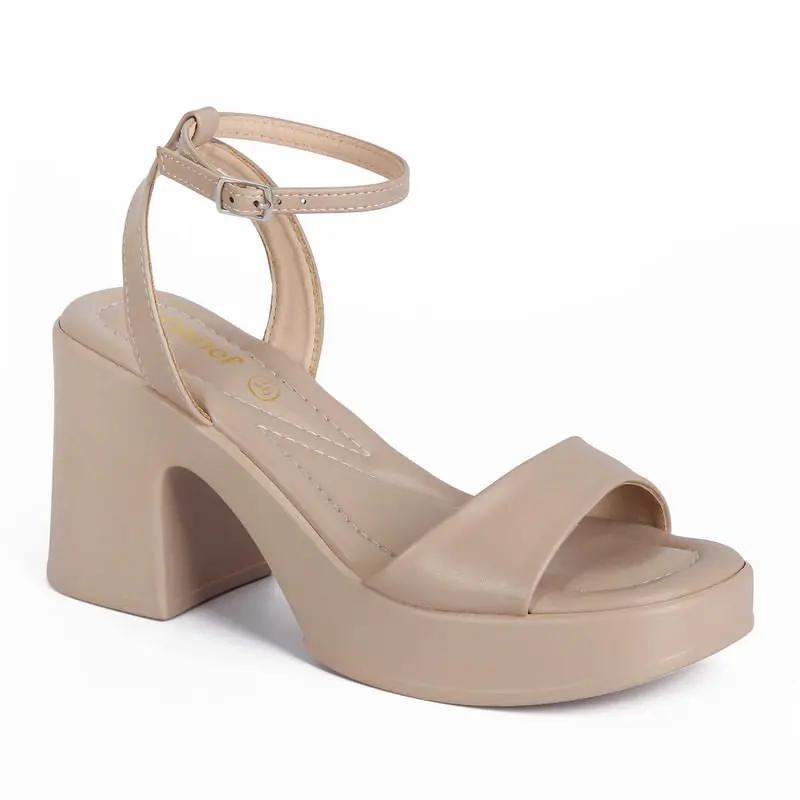 SANDALIA MUJER STHEF CASUAL BEIGE 7798 Sthef