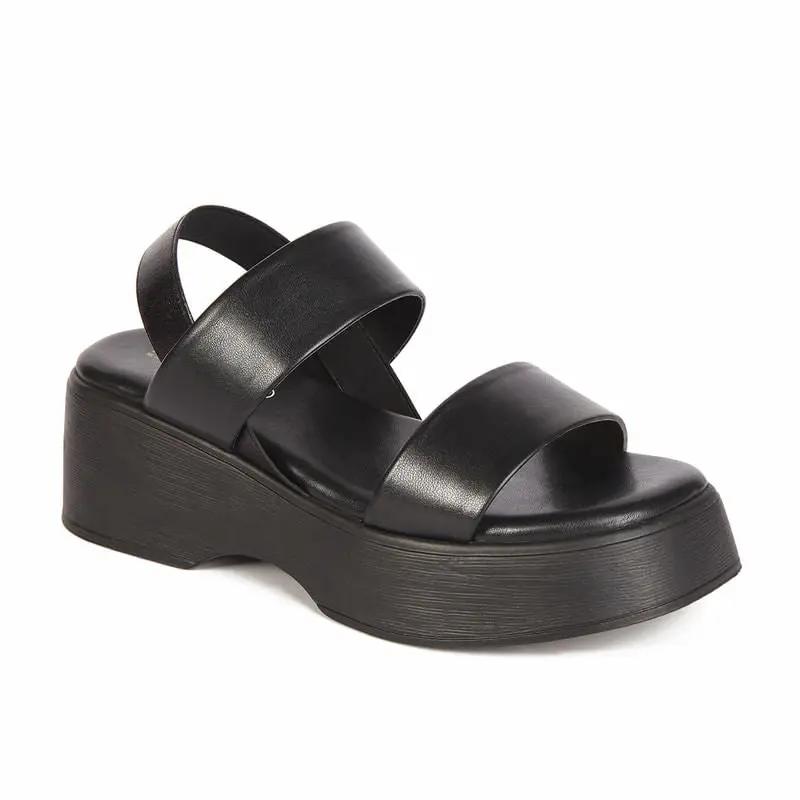 Sandalia con correa Mujer 7840 NEGRO-STHEF Sthef