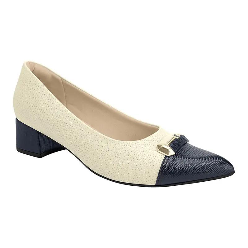 ZAPATO MUJER PICCADILLY VESTIR OFF WHITE NAVY 73906500000012 Piccadilly