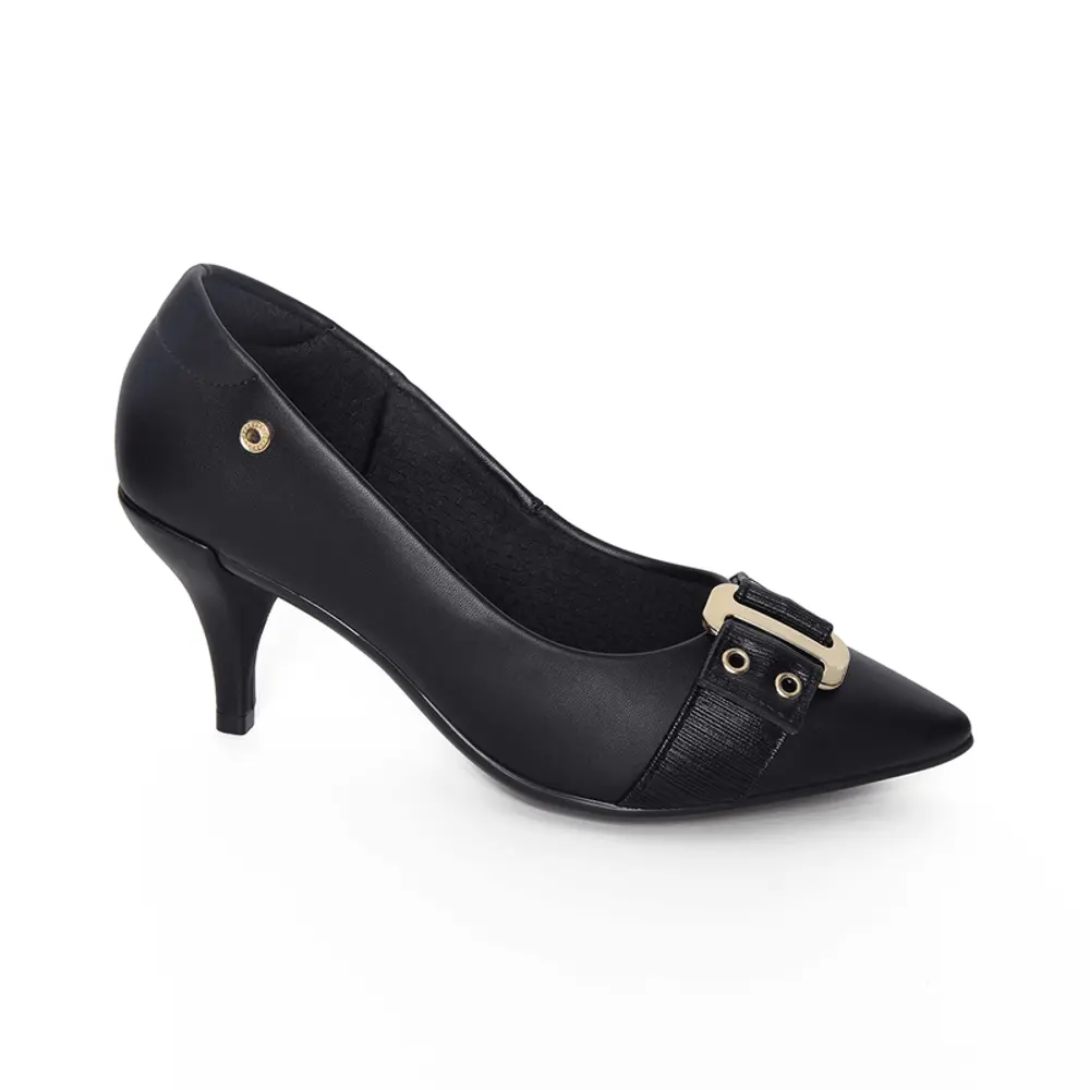 ZAPATO MUJER MIKAELA VESTIR PRETO 1542-073-242 88757 Mikaela