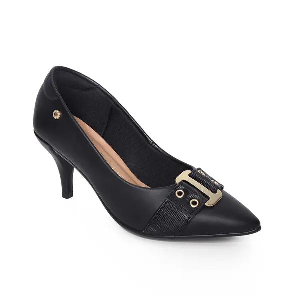 ZAPATO MUJER MIKAELA VESTIR PRETO 1542-073-242 88757 Mikaela