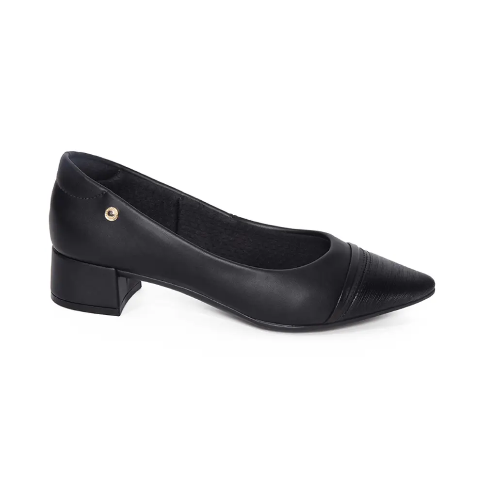 ZAPATO MUJER MIKAELA VESTIR PRETO 1546-045-242 88548 Mikaela
