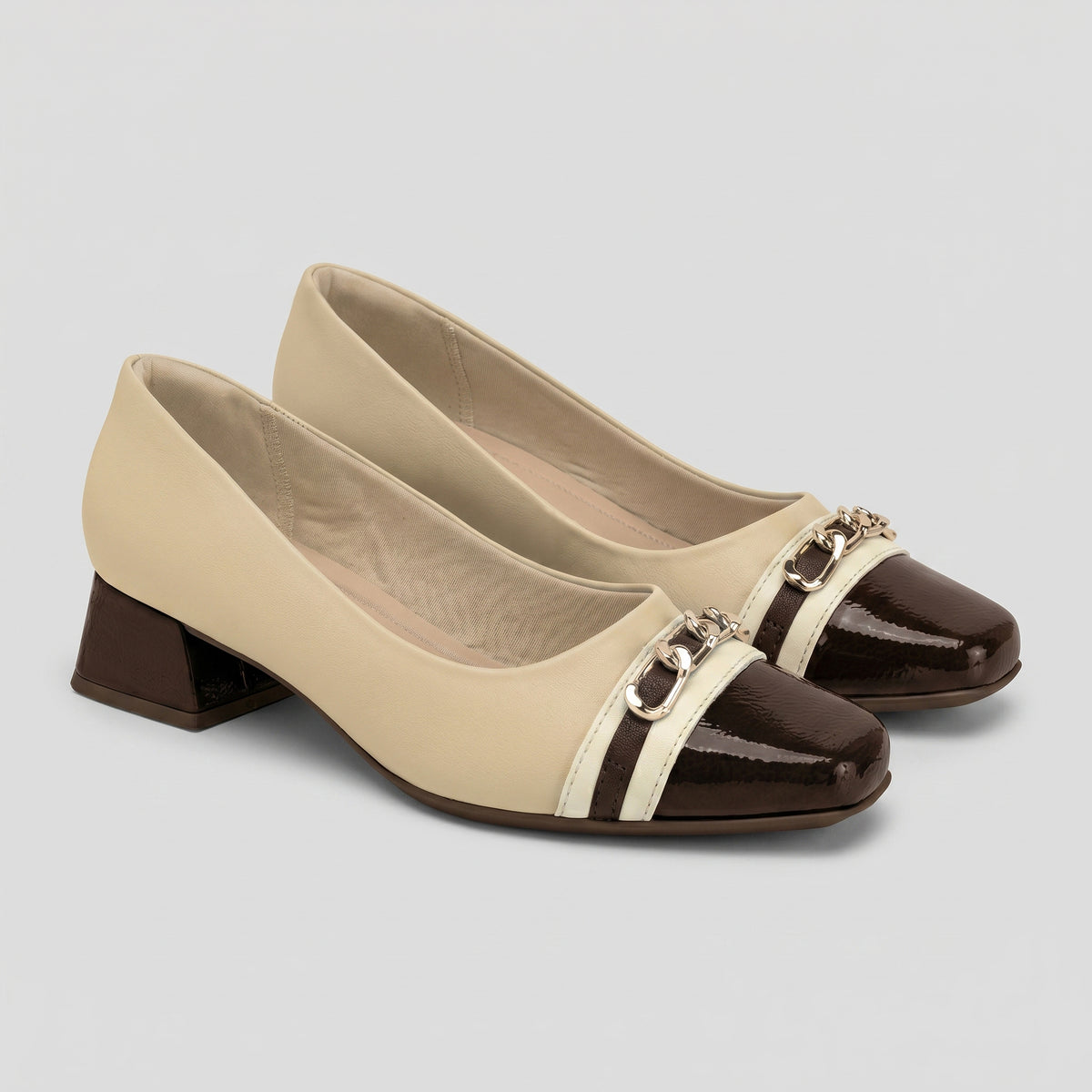 ZAPATO MUJER PICCADILLY BRULE/CACAU/OFF WHITE 16012600000006