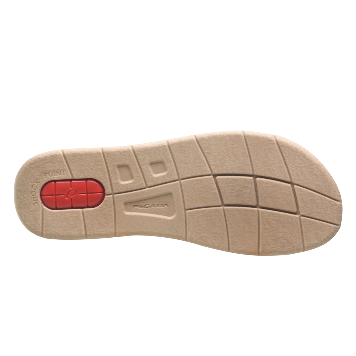 SANDALIA MUJER PEGADA CASUAL CREME/WHISKY 232818-01