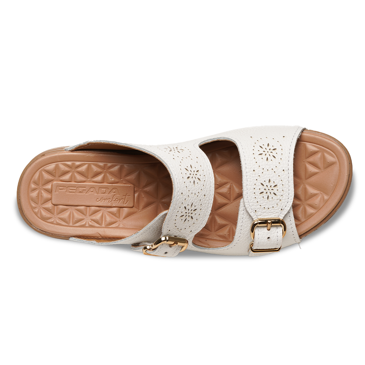 SANDALIA MUJER PEGADA CASUAL BRANCO 233816-01