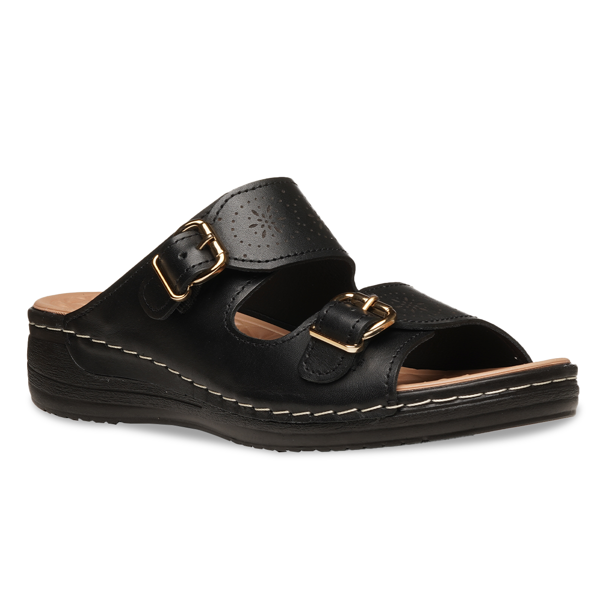 SANDALIA MUJER PEGADA CASUAL PRETO 233816-05