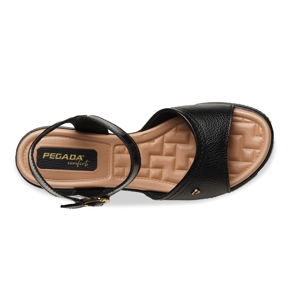 SANDALIA MUJER PEGADA CASUAL PRETO 233952-04