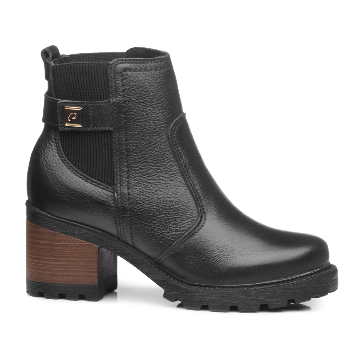 BOTIN MUJER PEGADA CASUAL PRETO 281309-05