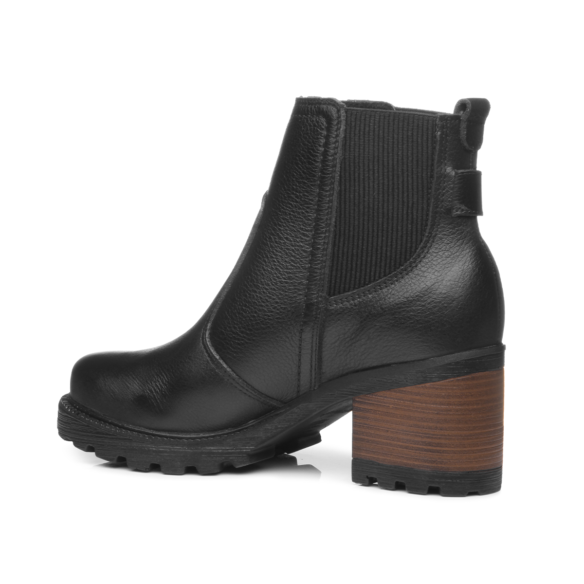 BOTIN MUJER PEGADA CASUAL PRETO 281309-05