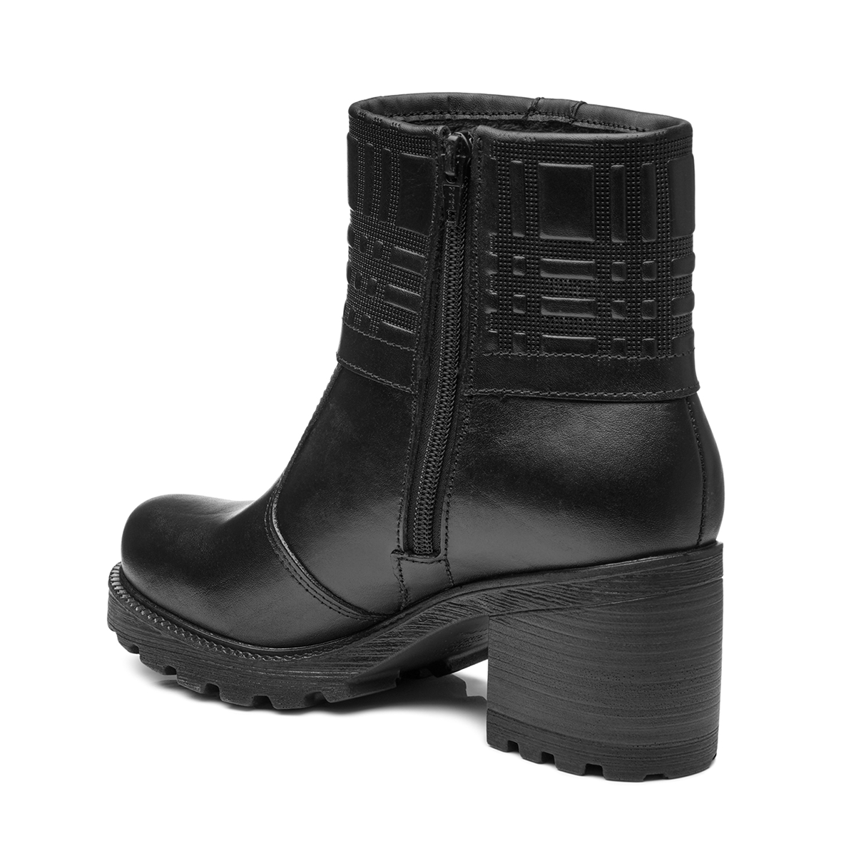 BOTIN MUJER PEGADA CASUAL PRETO 281311-05