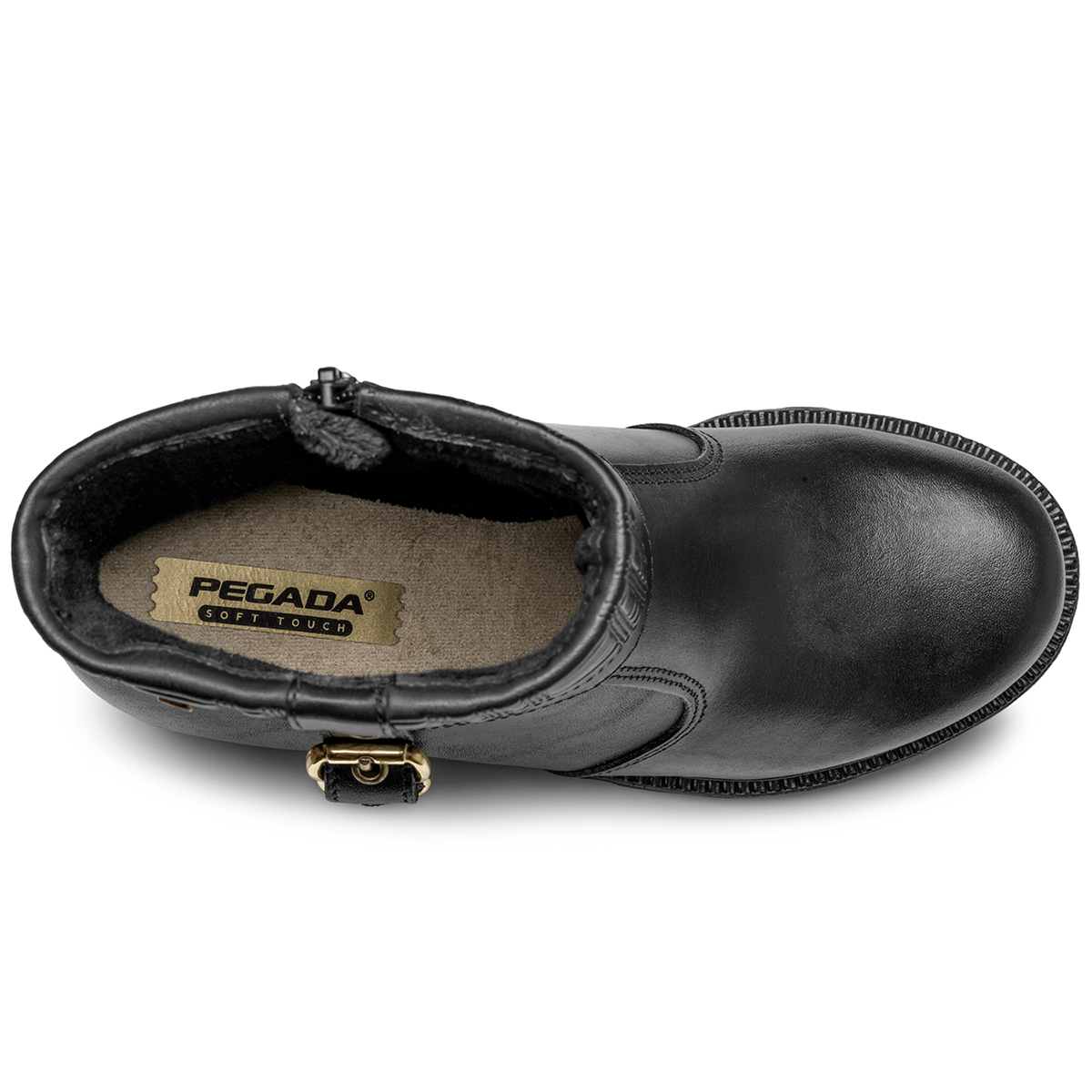 BOTIN MUJER PEGADA CASUAL PRETO 281311-05