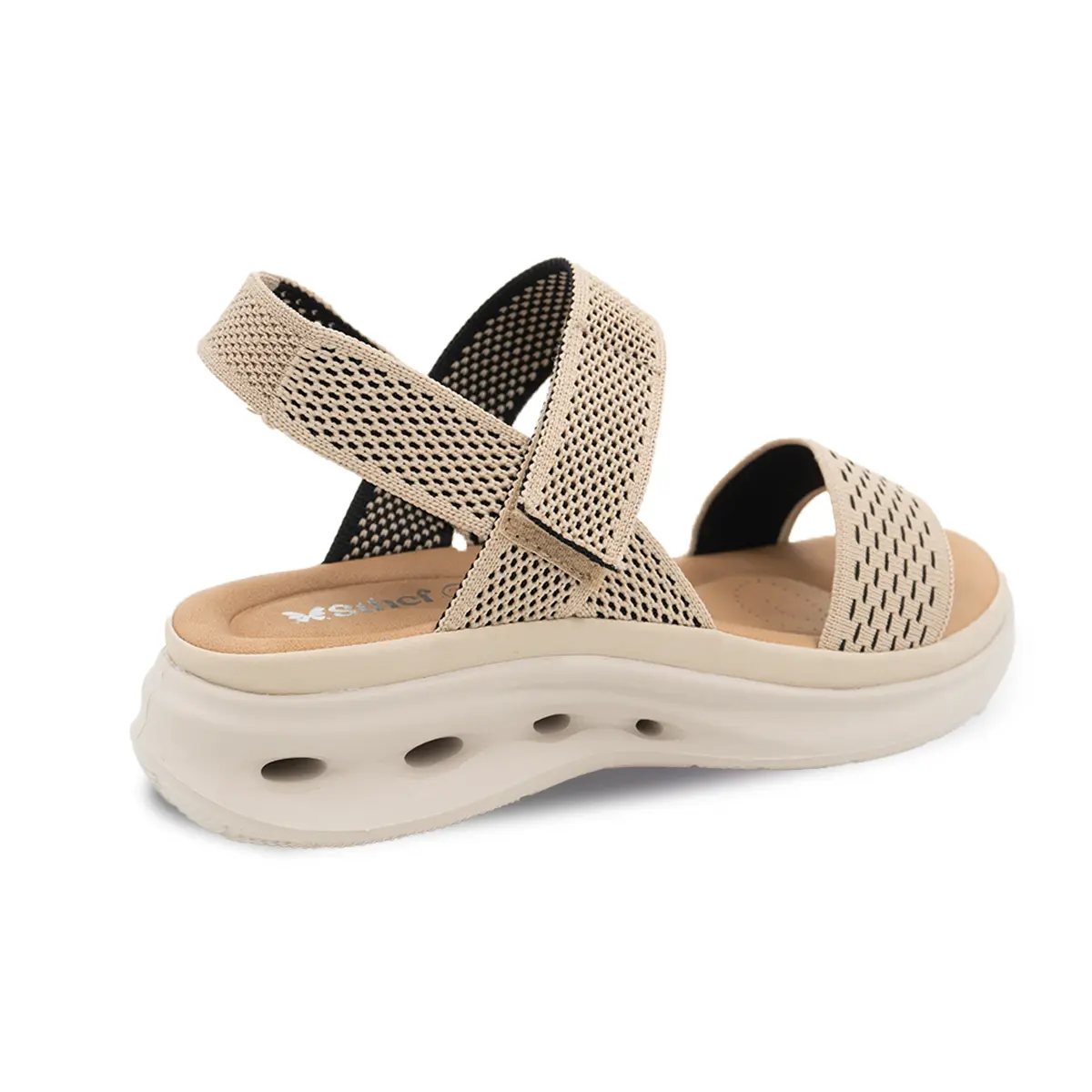 SANDALIA MUJER STHEF CASUAL BEIGE 8151 Sthef