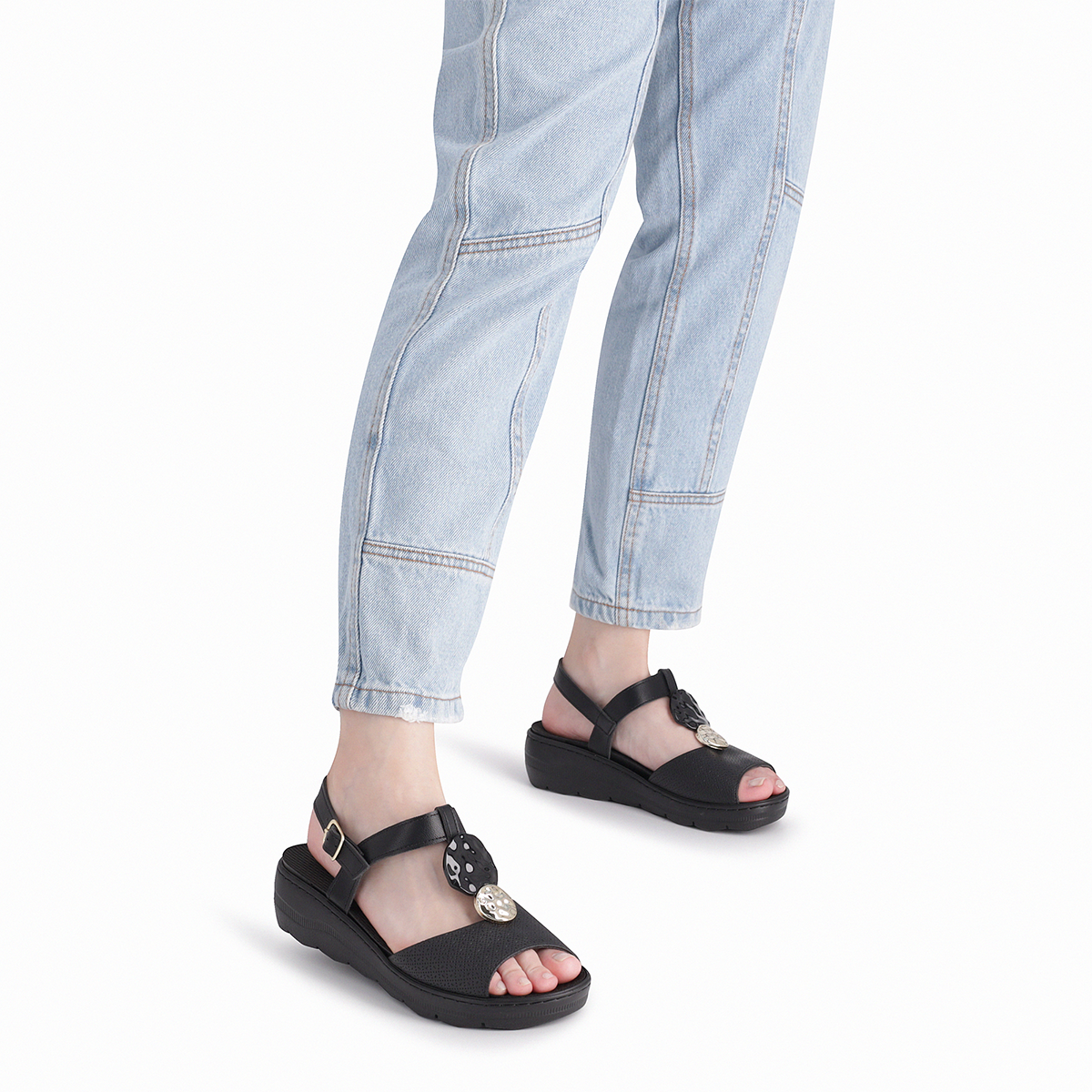 SANDALIA PICCADILLY PRETO 56807600000001 Piccadilly