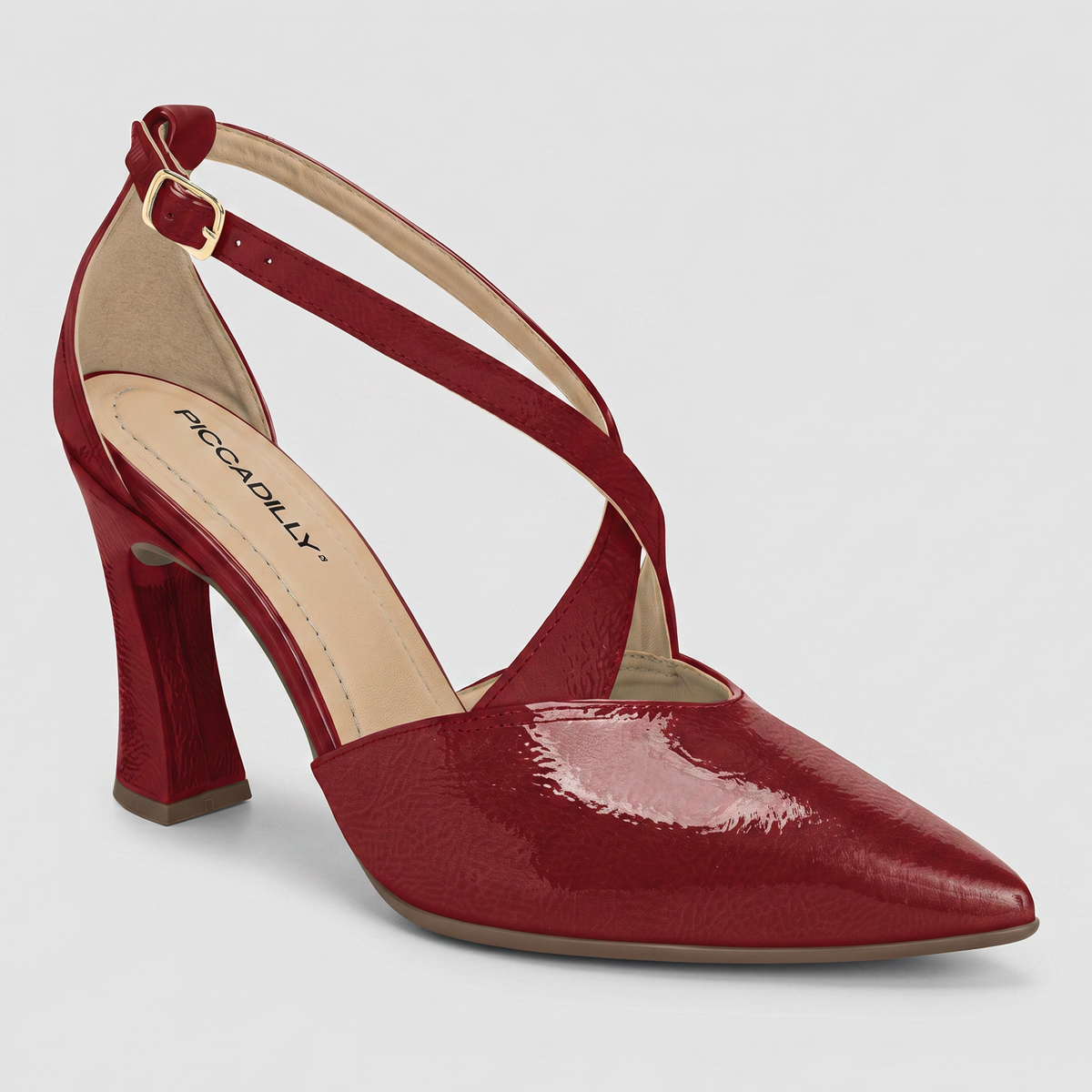 ZAPATO MUJER PICCADILLY VESTIR CARMIM 74925500000006
