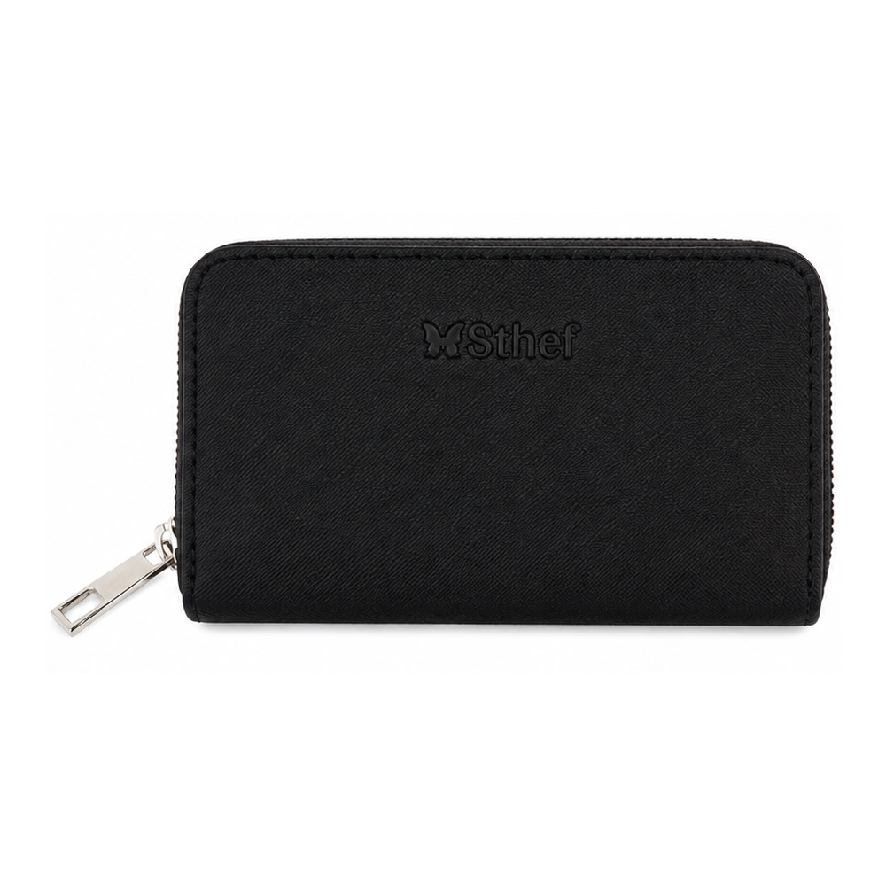 BILLETERA MUJER NEGRO STHEF 7874
