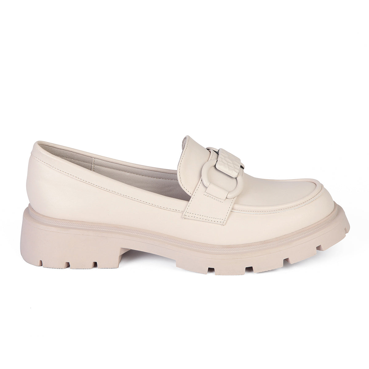 MOCASIN MUJER STHEF BEIGE 7895