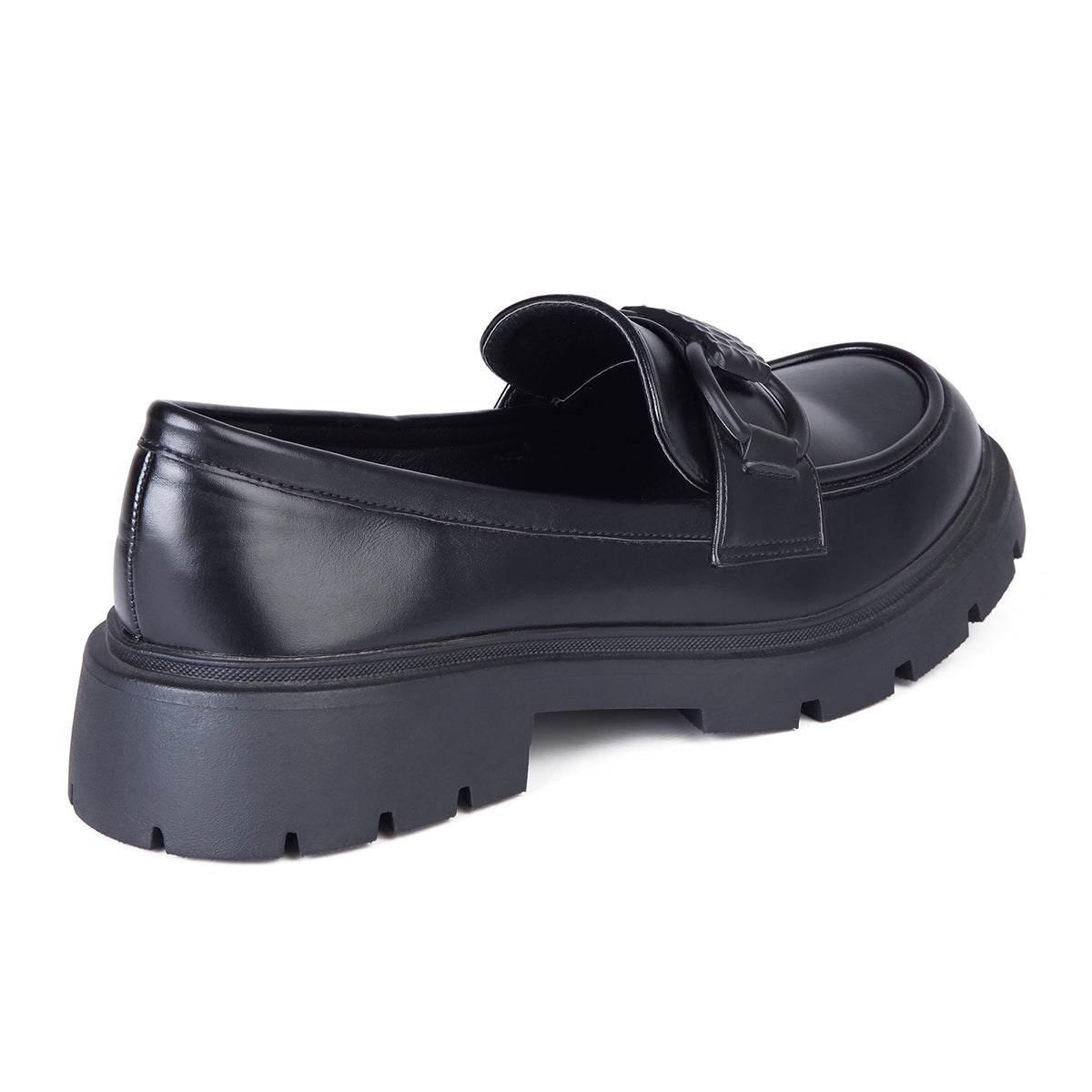 MOCASIN MUJER STHEF NEGRO 7895