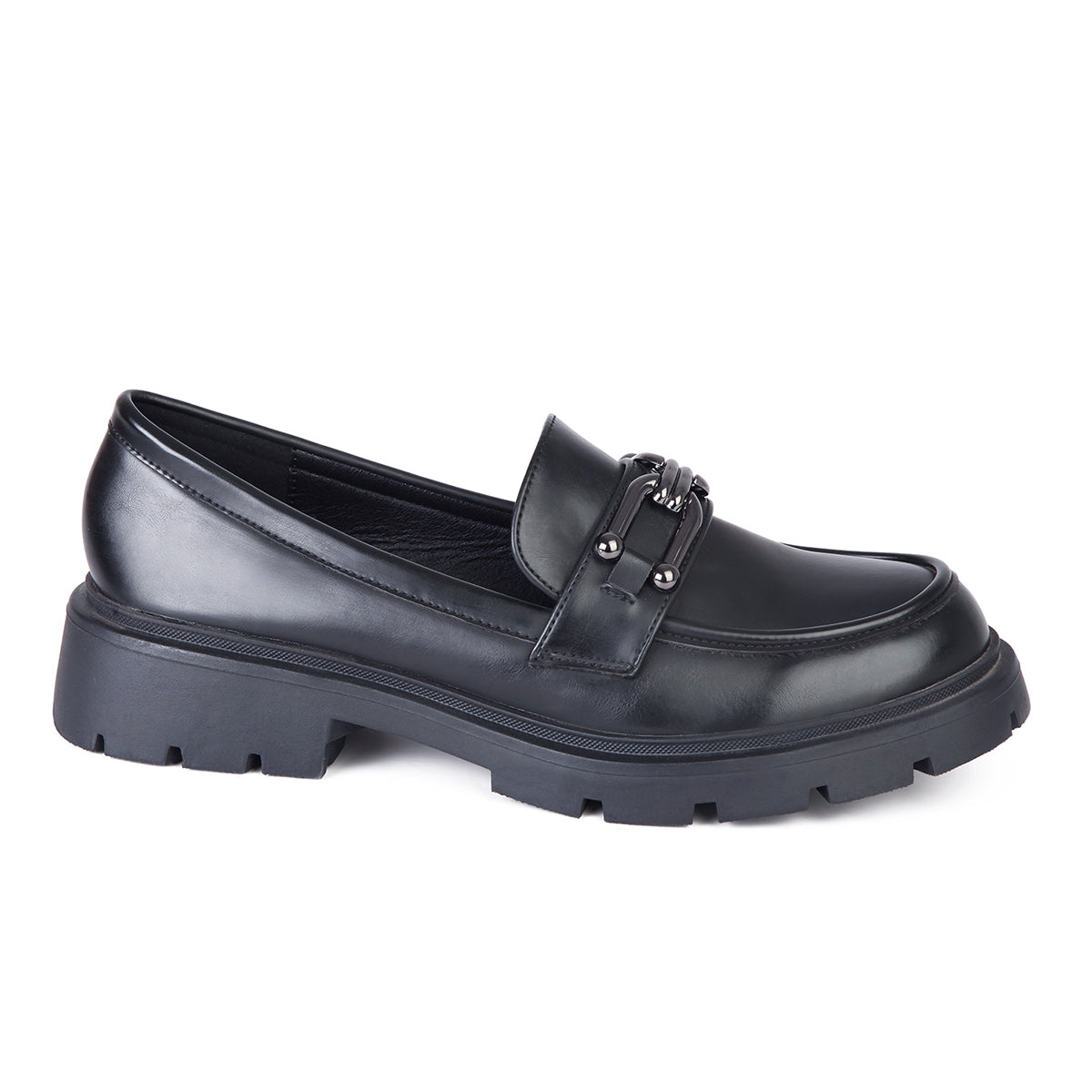 MOCASIN MUJER STHEF NEGRO 7897