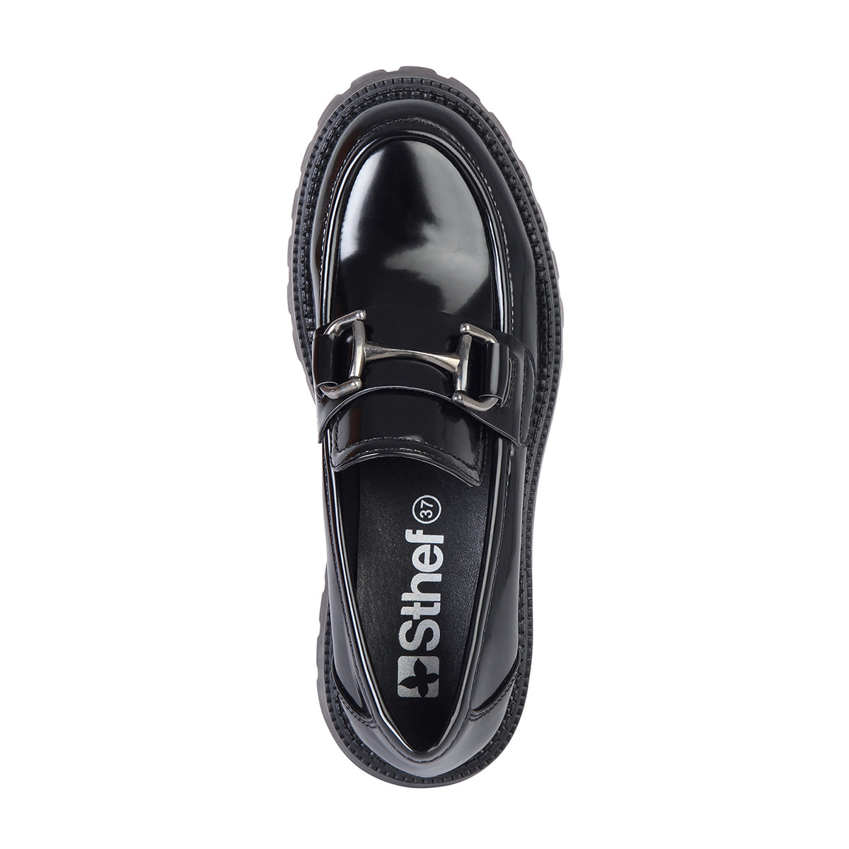 MOCASIN MUJER STHEF NEGRO 7920