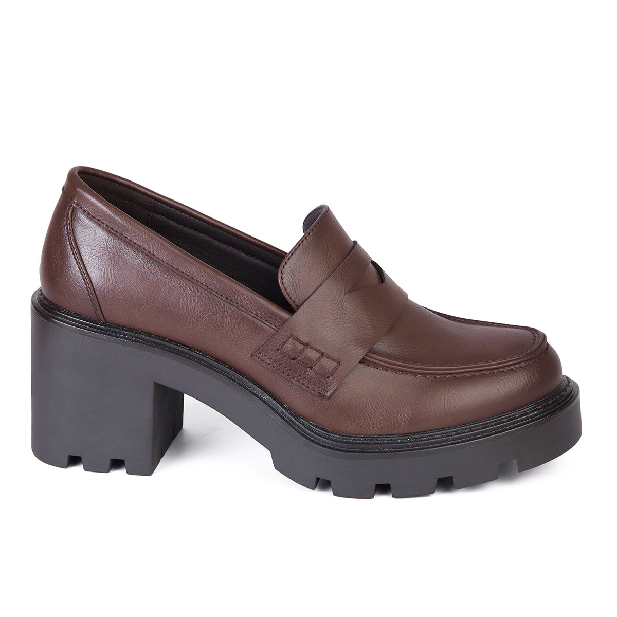 MOCASIN MUJER STHEF MARRON 7926