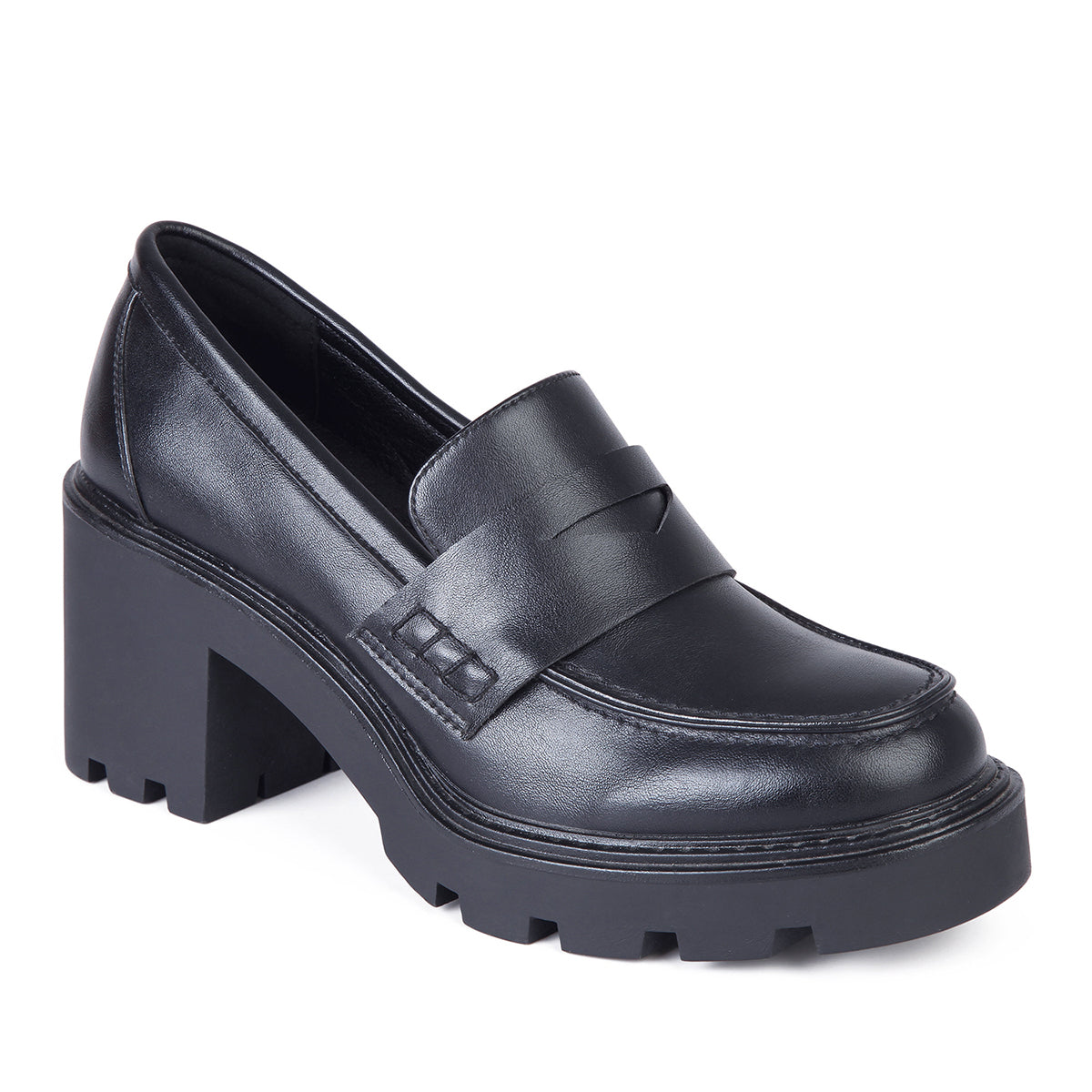 MOCASIN MUJER STHEF NEGRO 7926