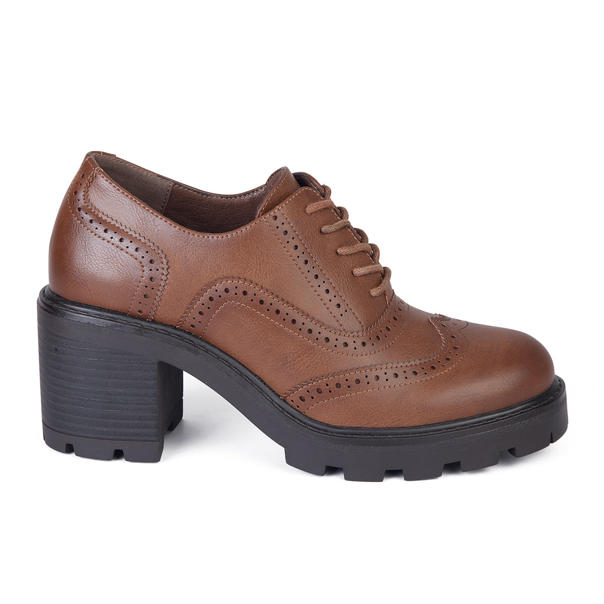 MOCASIN MUJER STHEF MARRON 7927