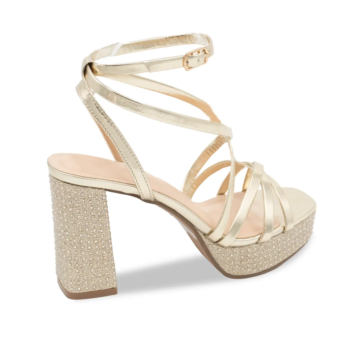 SANDALIA MUJER STHEF FIESTA DORADO 7932-A Sthef