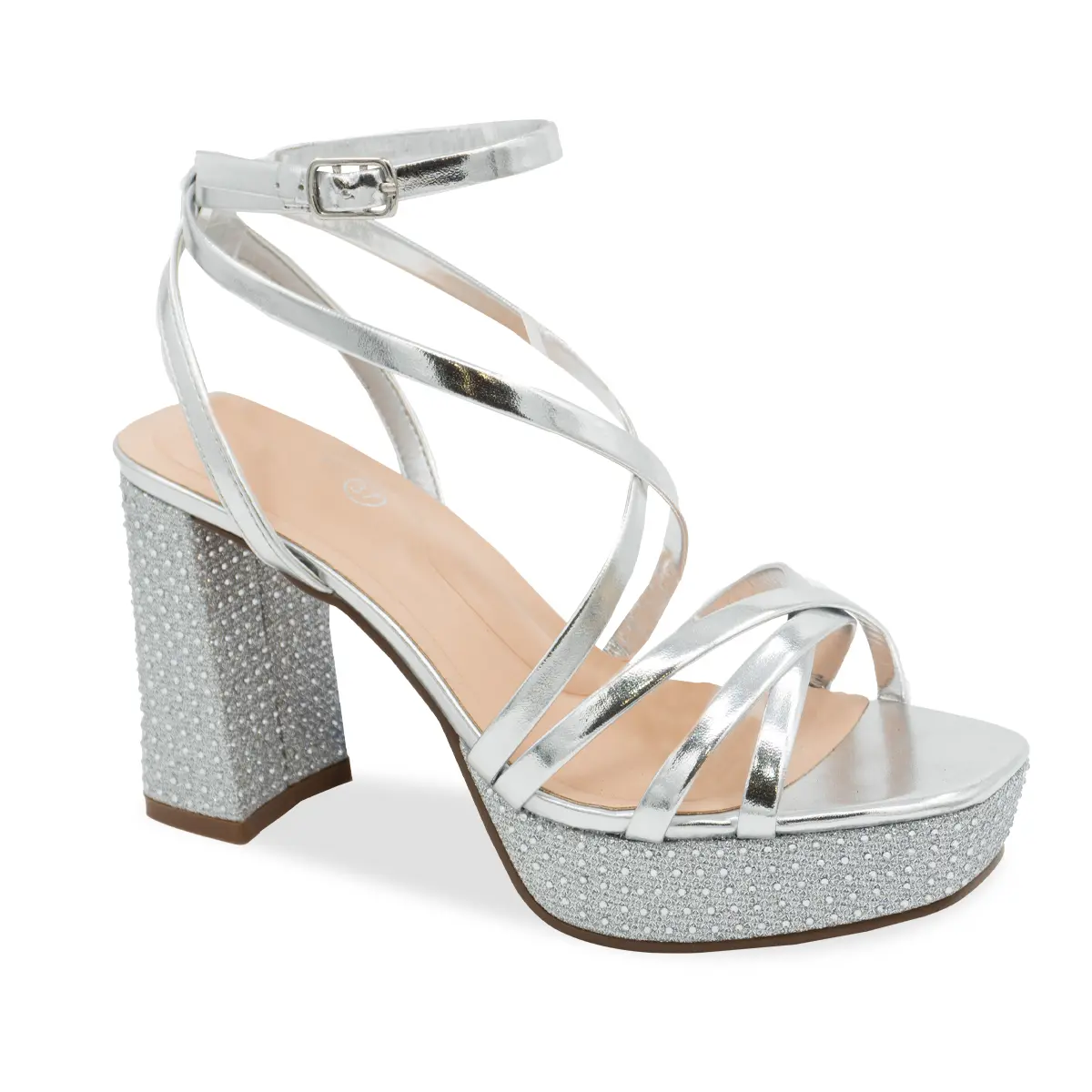 SANDALIA MUJER STHEF FIESTA PLATA 7932-A Sthef