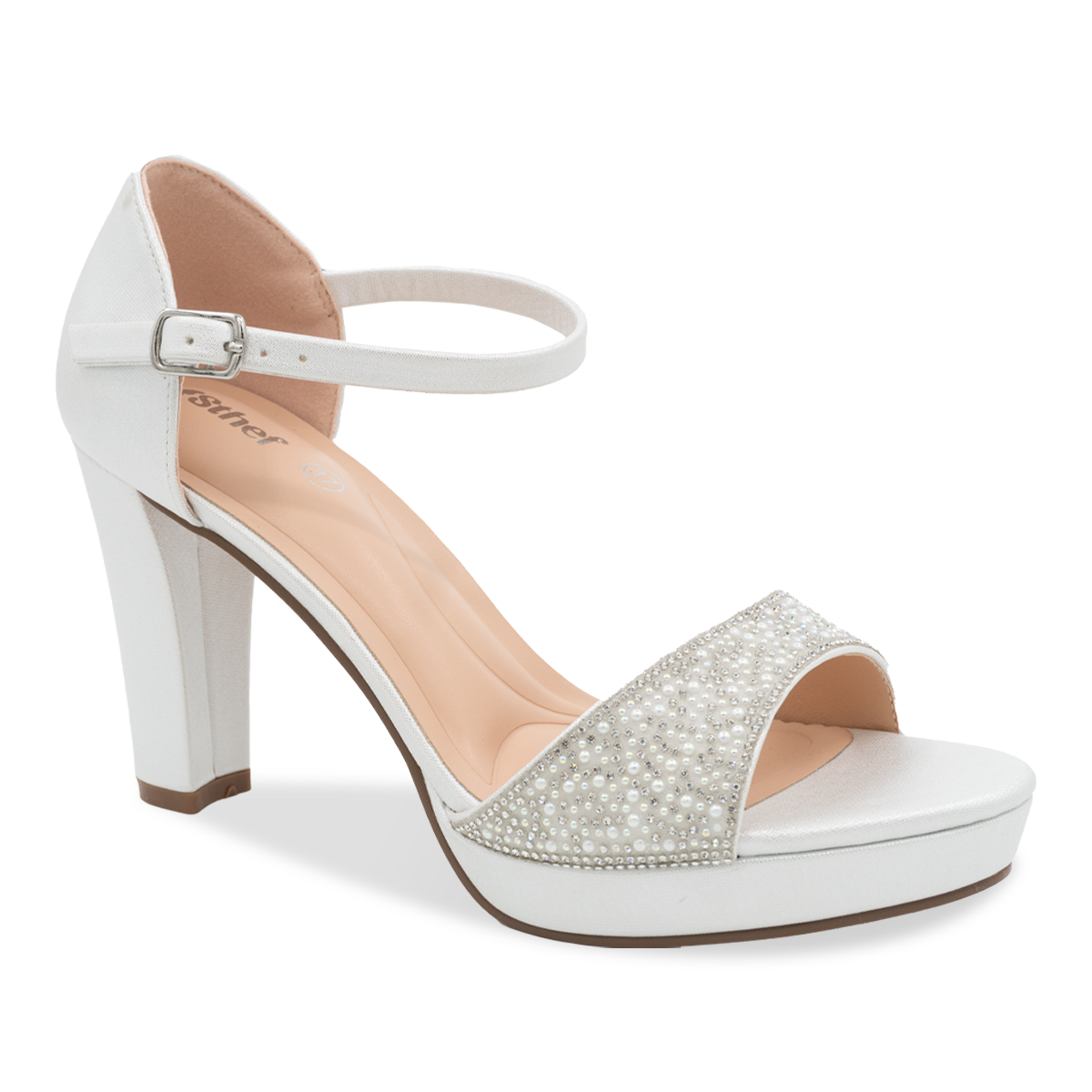 SANDALIA MUJER STHEF FIESTA BLANCO 7933-A