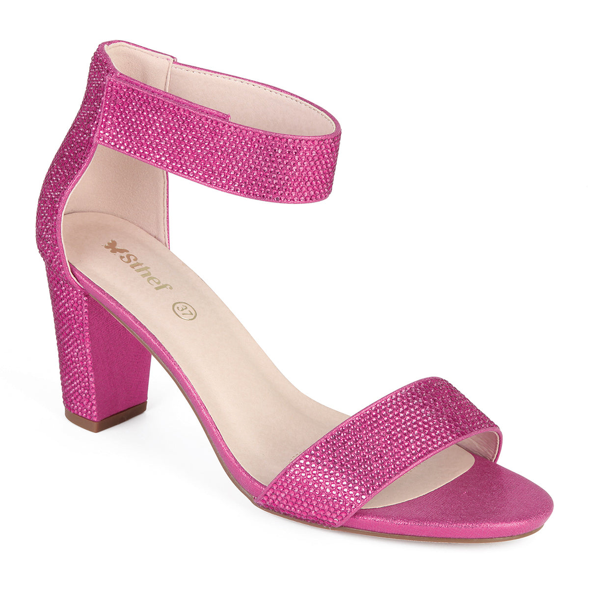 SANDALIA MUJER STHEF FIESTA FUCSIA 7934