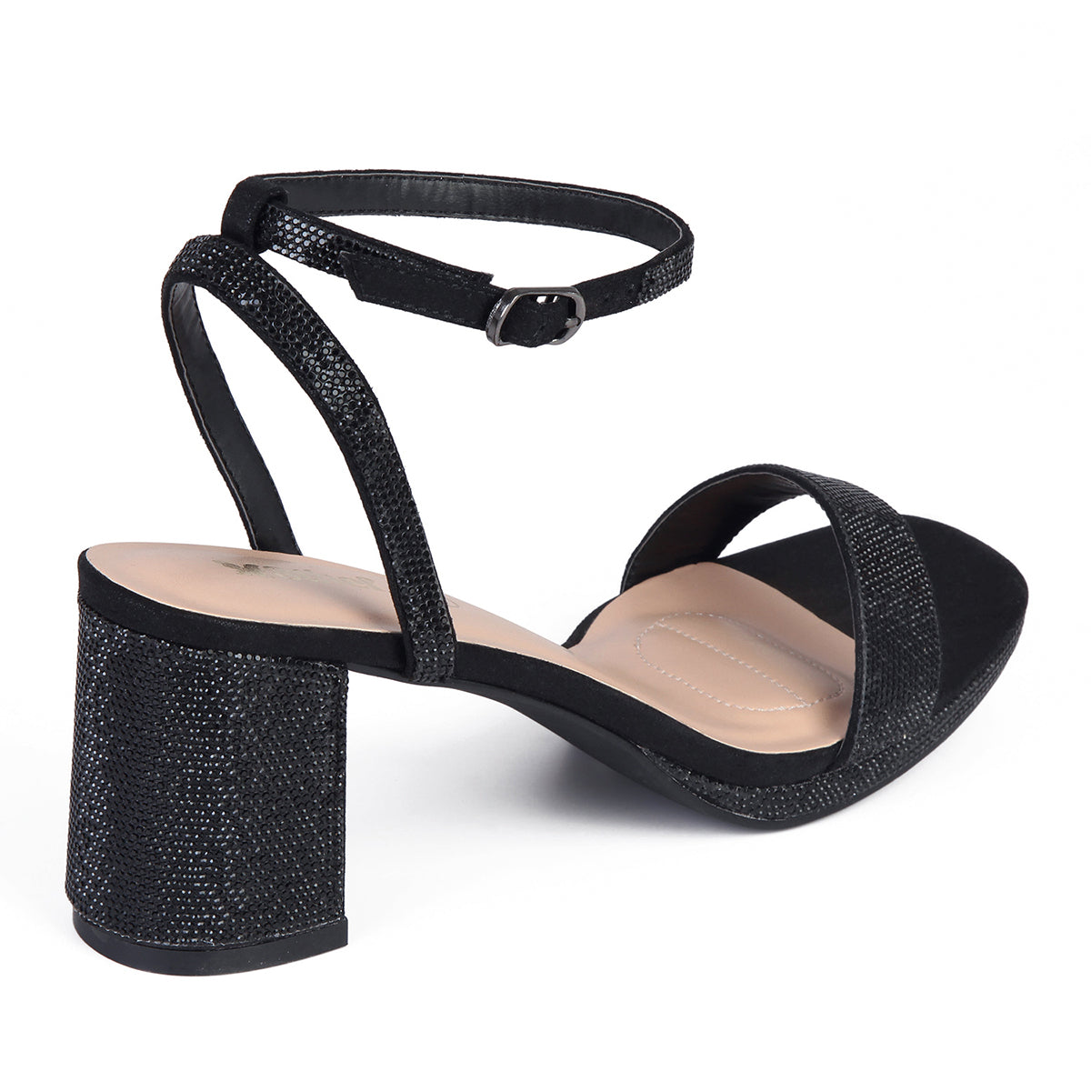 SANDALIA MUJER STHEF VESTIR NEGRO 7935