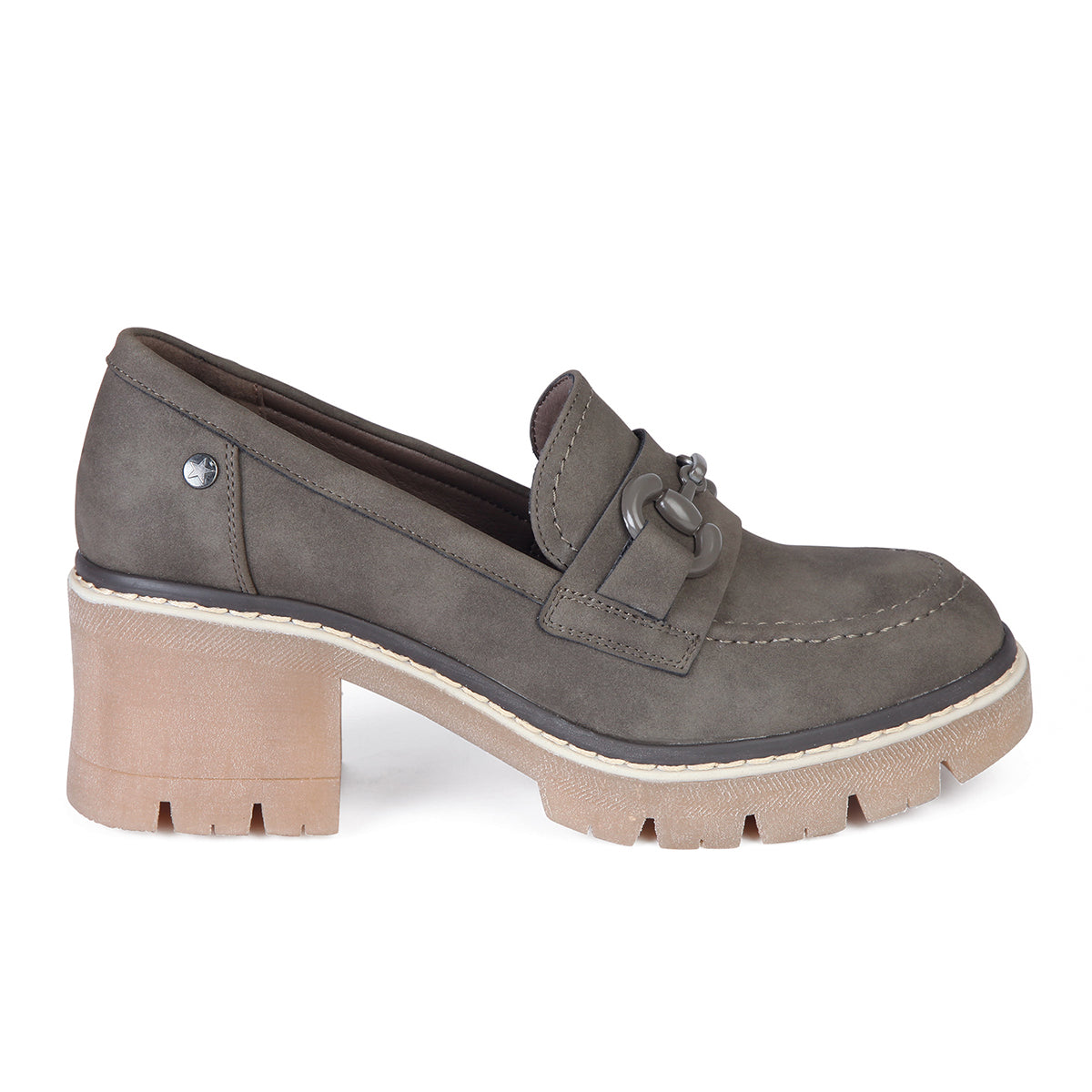 MOCASIN MUJER STHEF KHAKI 7948