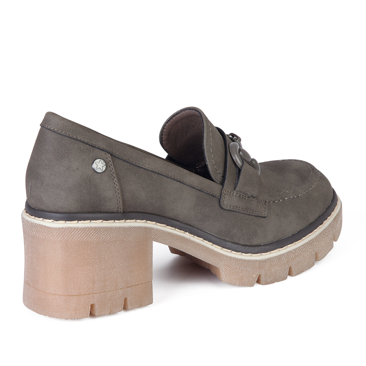 MOCASIN MUJER STHEF KHAKI 7948