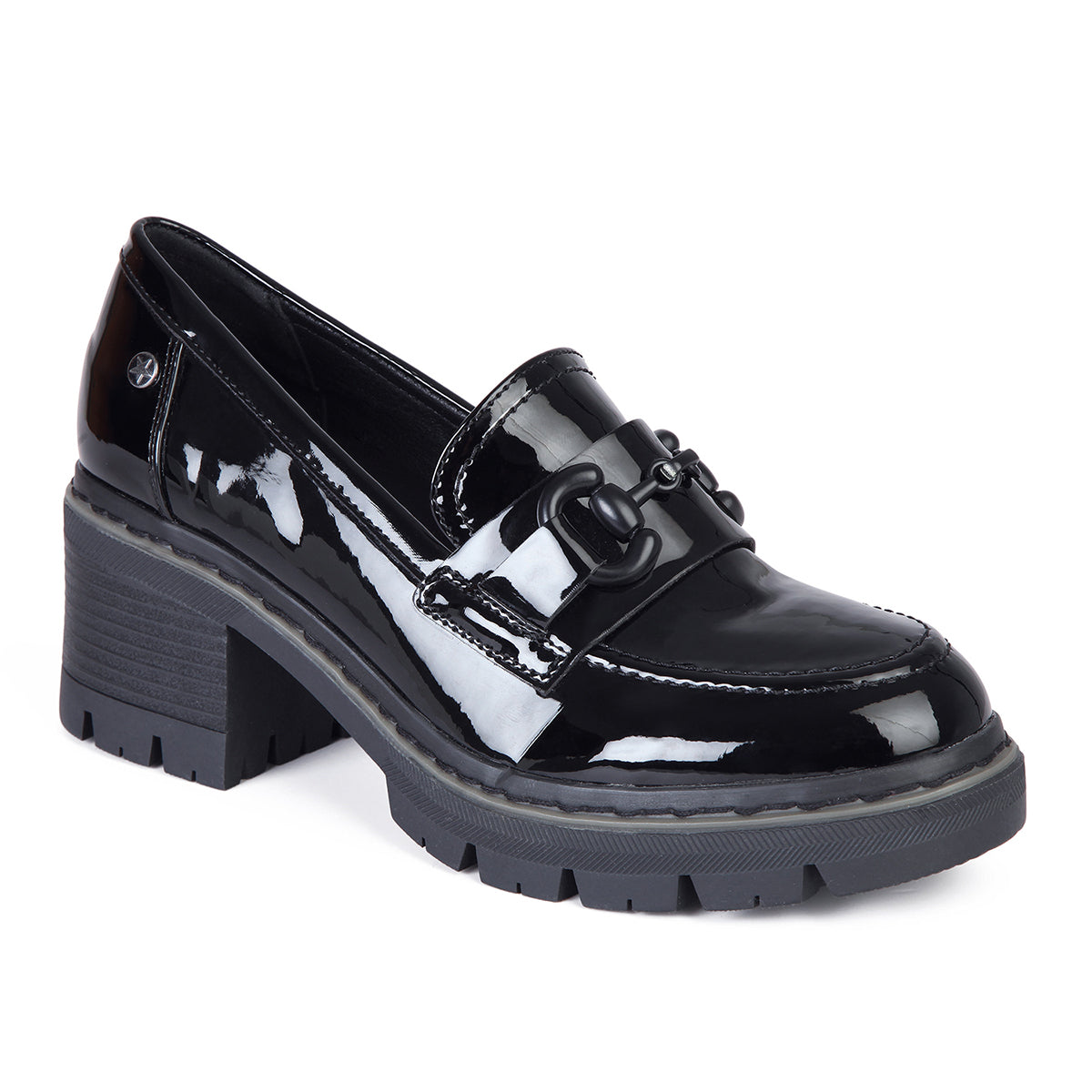 MOCASIN MUJER STHEF NEGRO CHAROL 7948
