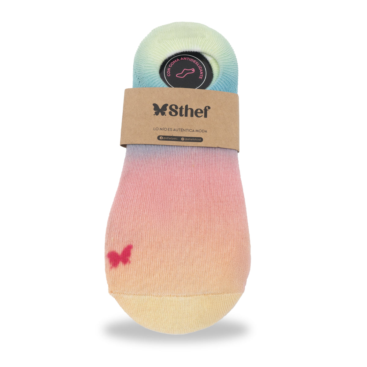 MEDIAS PACK DE 01 UND STHEF MULTICOLOR 7967