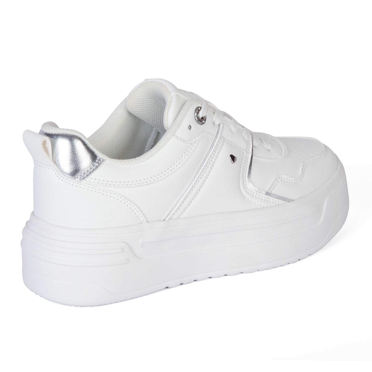 ZAPATILLA MUJER STHEF CASUAL WHITE/SILVER 7979 Sthef