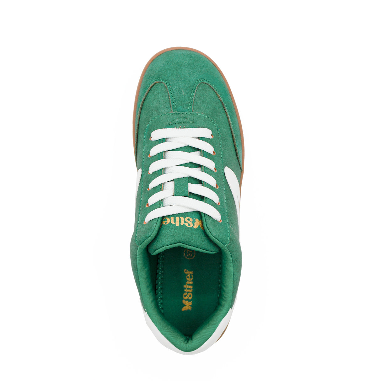 ZAPATILLA MUJER STHEF CASUAL VERDE 7980