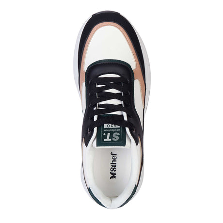 Zapatilla Casual Mujer 7986 Negro Sthef Sthef