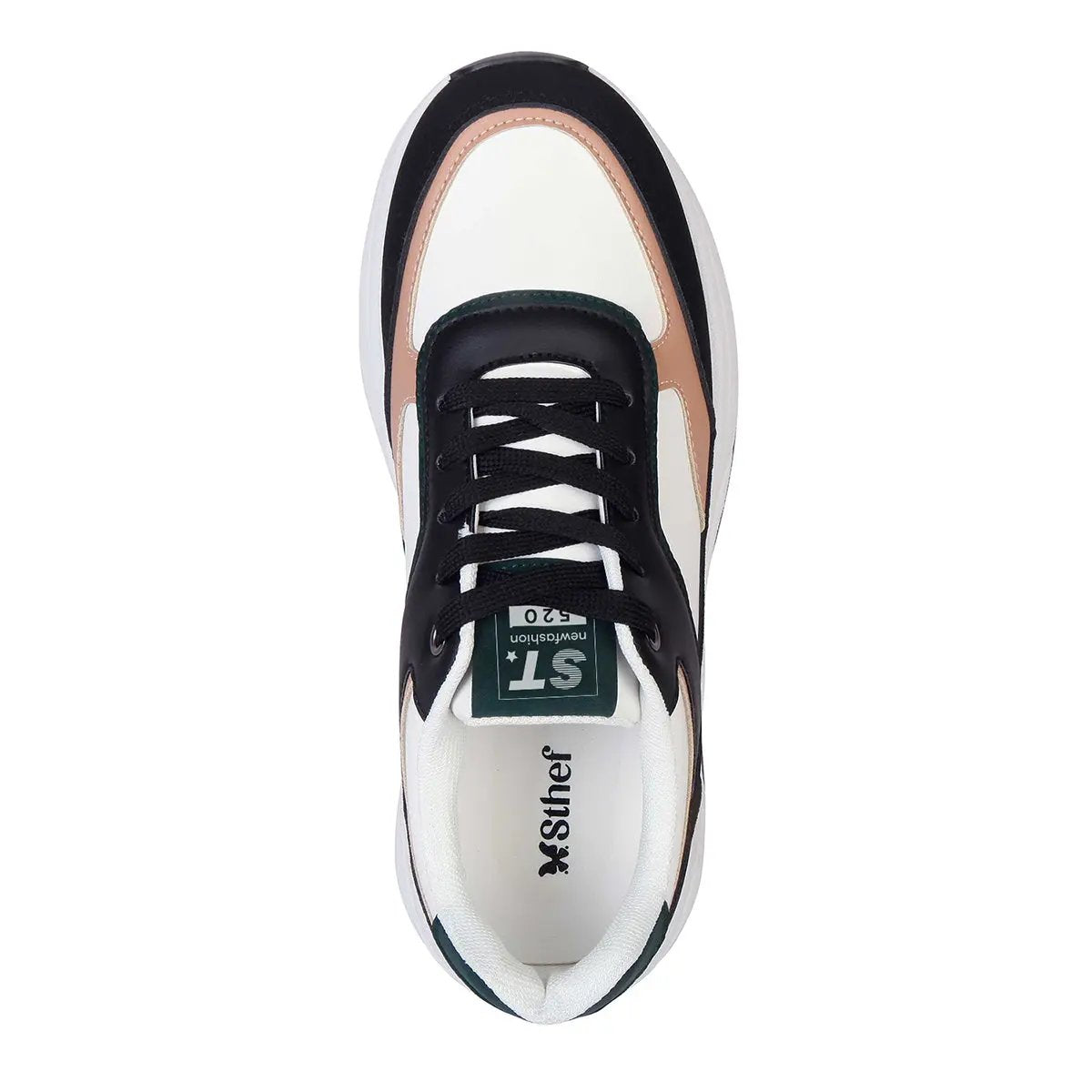 ZAPATILLA MUJER STHEF CASUAL NEGRO 7986 Sthef