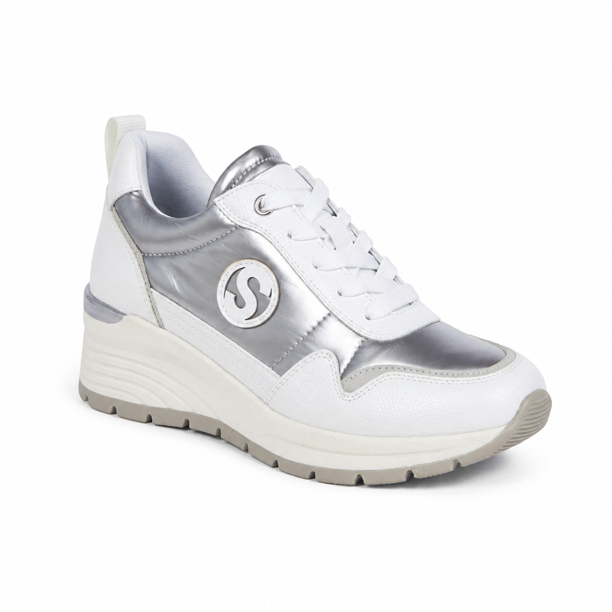 ZAPATILLA MUJER STHEF CASUAL GRIS 8107