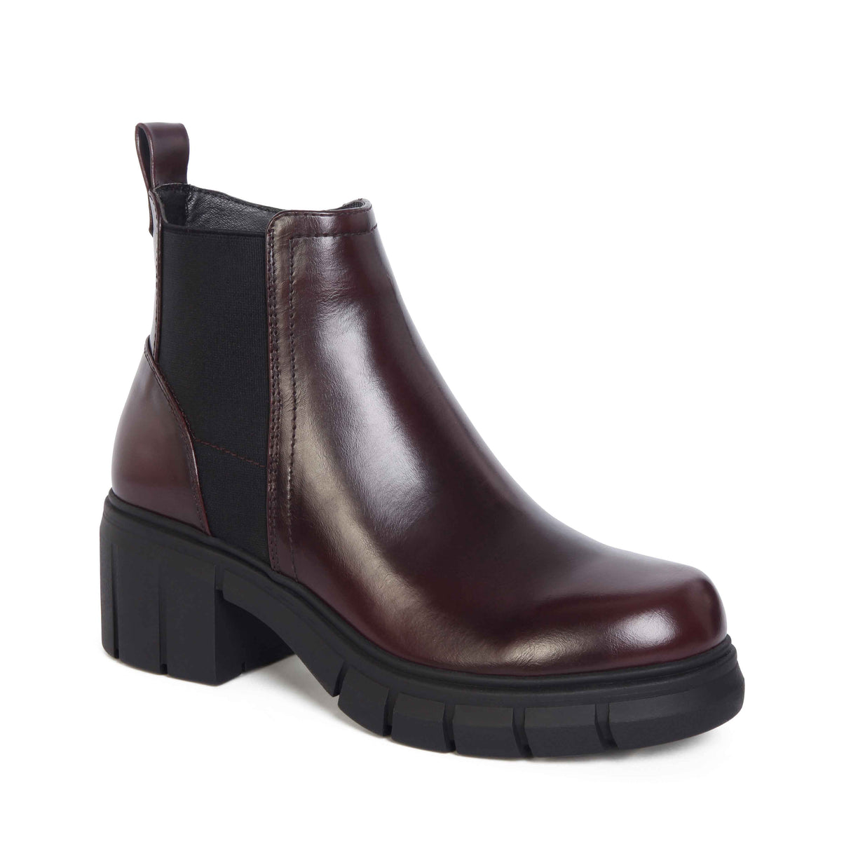 BOTIN MUJER STHEF CASUAL VINO 8109