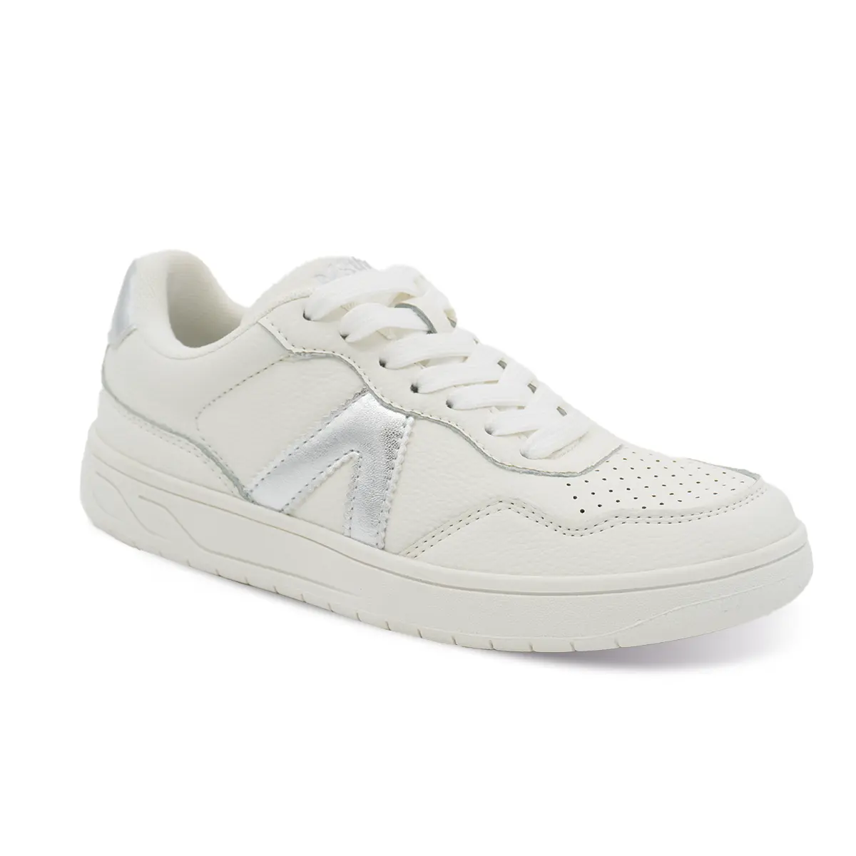 ZAPATILLA MUJER STHEF CASUAL BLANCO/PLATA 8143 Sthef