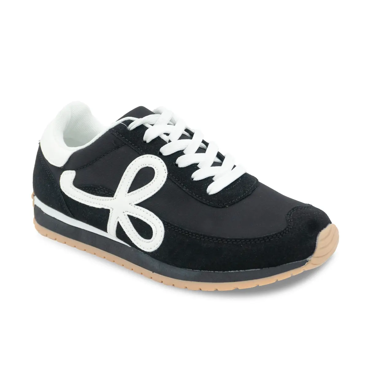 ZAPATILLA MUJER STHEF CASUAL NEGRO/BLANCO 8146 Sthef