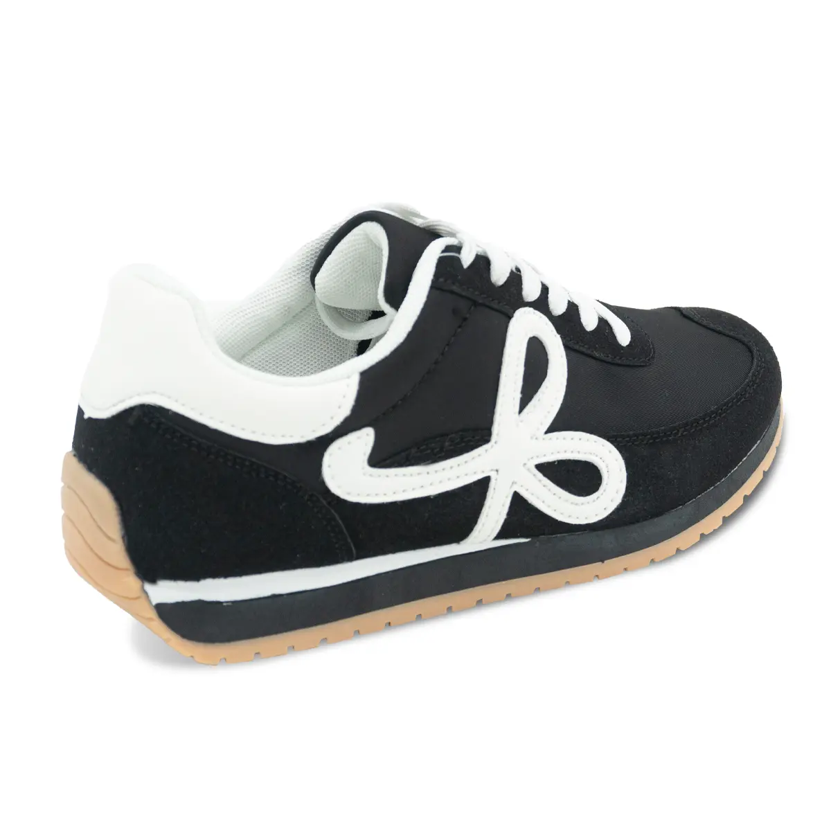 ZAPATILLA MUJER STHEF CASUAL NEGRO/BLANCO 8146 Sthef