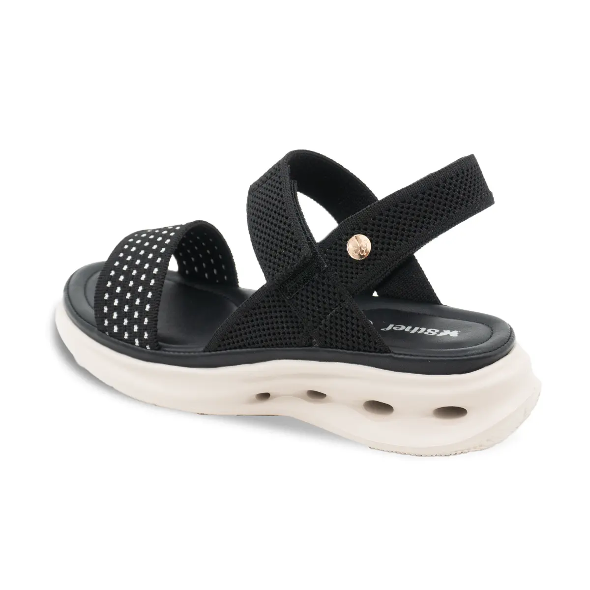 SANDALIA MUJER STHEF CASUAL NEGRO 8151 Sthef